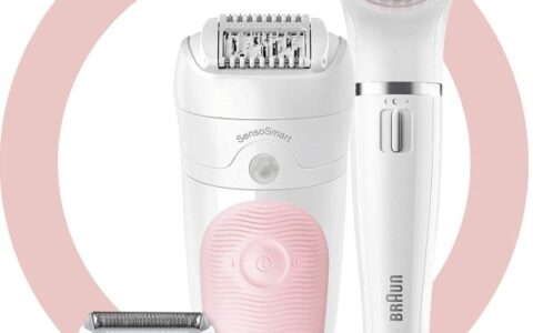 超值！Braun 博朗无线干湿两用剃毛器+洗脸刷+修剪器 5合一 套装特卖+包邮！