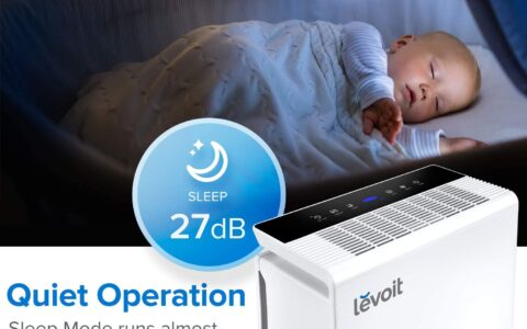 LEVOIT 智能WiFi 超静音空气净化器特卖+包邮！适用于大中型房间