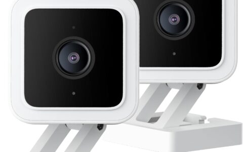 家居安全！Wyze Cam v3 室内外高清智能摄像头（2件套）特卖+包邮！彩色夜视！