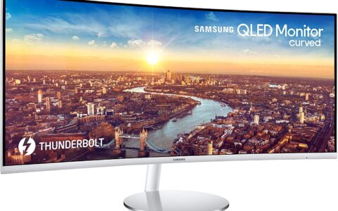 Samsung 三星 LC34J791WTNXZA 34英寸4K超高清 100Hz WQHD 超宽曲面屏显示器限时特卖+包邮！