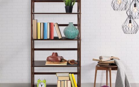 Casual Home 5层实木书架/展示架/置物架特卖+包邮！