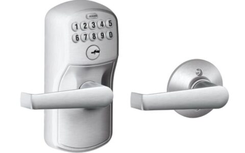 网购周一低价！Schlage 西勒奇 FE575 PLY 626 ELA 自动锁门电子密码门锁特卖+包邮！