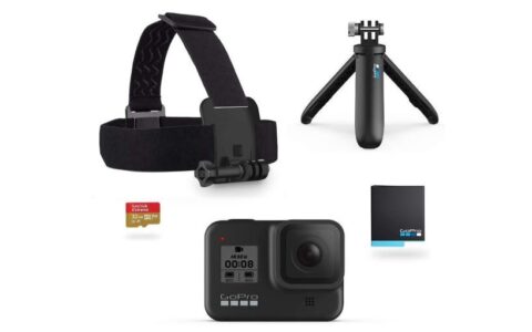 仅今天！GoPro HERO8 Black 运动相机5件套超值特卖+包邮！