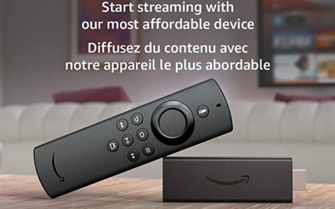 Fire TV Stick Lite 电视棒特卖+包邮！内置Alexa语音遥控器，让普通电视摇身一变成为智能电视！