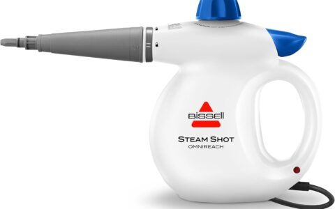 历史低价！BISSELL Steam Shot OmniReach 手持式蒸汽消毒清洁机/挂烫机特卖+包邮！100%自然清洁和消毒，无化学品