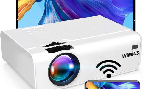 WiMiUS K2 原生1080P 6500流明 WiFi无线 便携式投影仪特卖+包邮！支持4K, 可达300“大屏幕