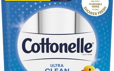 历史低价！Cottonelle 超洁厕纸/卫生纸12大卷特卖！等于48卷