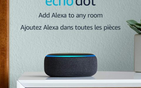 黑五史低价！Echo Dot 亚马逊第三代智能家居语音机器人特卖！免费送彩色智能灯泡！