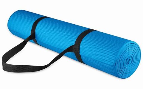 BalanceFrom GoYoga 多用途1/4英寸高级防滑瑜伽垫特卖！