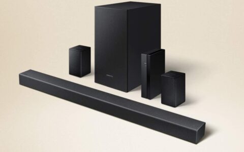 享受家庭影院！Samsung 三星 HW-A470 2.1声道回音壁条形音响带无线低音炮特卖+包邮！