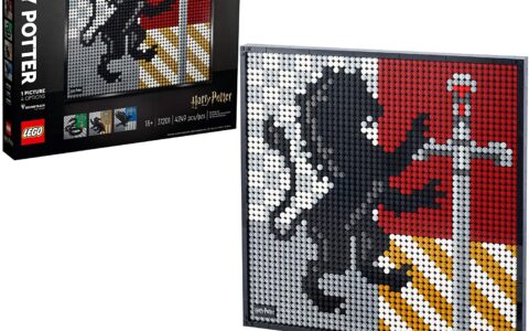 历史最低价！新品 LEGO 乐高 31201 哈利波特霍格沃兹院徽特卖+包邮！4249 块，可拼搭出4种院徽，赠送音频