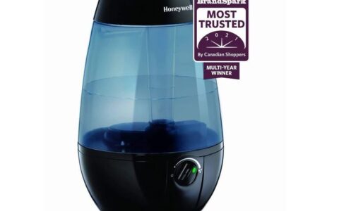 缓解干燥！Honeywell 这款3.79升冷雾超声波加湿器特卖+包邮！自动关闭，超静音