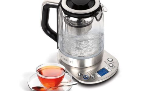 Cuisinart TEA-200C 精准温控可编程电热水壶特卖+包邮！带茶叶浸泡器，水温可调，泡茶时间可调，泡茶浓度可调！冲泡出最香的茶叶