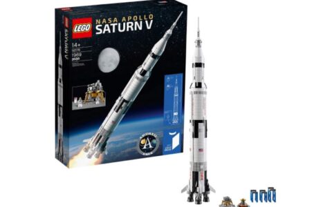 LEGO 乐高 92176 美国宇航局阿波罗土星5号运载火箭特卖+包邮！1969块