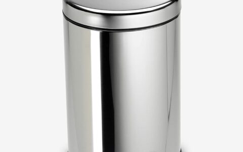 simplehuman 4.5升不锈钢脚踏式垃圾桶特卖！