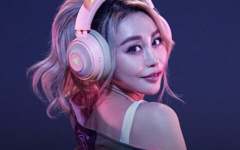 Razer 雷蛇 Kraken Kitty 北海巨妖萌貓版头戴式游戏耳机特卖！