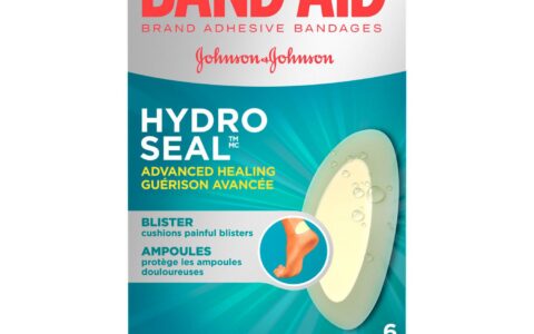 新鞋不怕磨！邦迪 Band-Aid 足跟创可贴特卖 + 5盒额外9.5折！6片装，防水