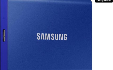历史最低价！Samsung 三星 SSD T7 500GB 便携式移动固态硬盘特卖+包邮 !  3色可选！