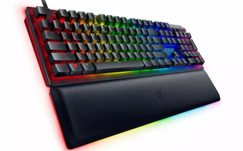 历史低价！Razer 雷蛇 Huntsman V2 Analog 猎魂光蛛 V2 模拟光轴游戏键盘特卖+包邮！