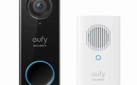 eufy 全高清无线智能可视门铃特卖+包邮！无需月费