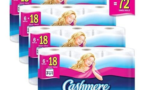 Cashmere  Soft & Thick 双层厕纸/卫生纸特卖！24卷=72普通卷