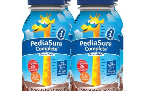 雅培 PediaSure 小安素 Grow and Gain 儿童营养补充剂（4 x 235毫升）特卖！帮孩子们补充营养快速成长