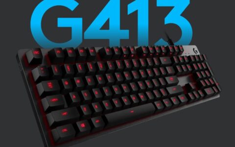 新低！Logitech 罗技 G413 背光机械游戏键盘特卖+包邮！纯粹。强大。乐趣。