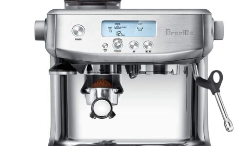 历史最低价！Breville Barista Pro 专业级全自动不锈钢智能意式咖啡机特卖+包邮！2色可选