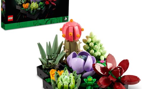 LEGO 乐高10309 多肉植物 (771 Pcs) 特卖+包邮！9种多肉组合也可分开摆放！