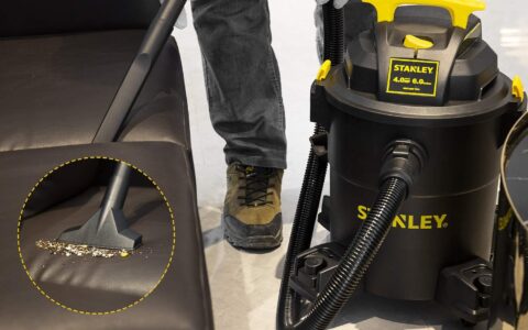 百年品牌史丹利 Stanley 6加仑 4马力 干湿两用吸尘器特卖+包邮！商用家用轻松清洁