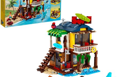 LEGO 乐高 31118 三合一冲浪者沙滩小屋 (564 Pcs) 特卖+包邮！可改拼成灯塔、一座带泳池的房屋