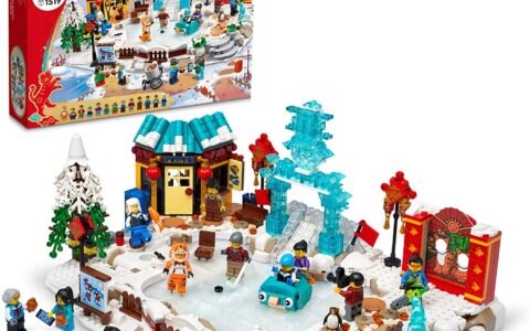 历史新低价！LEGO 乐高 80109 中国农历新年冰上新春 (1519 Pcs) 特卖+包邮！