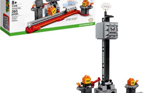 新低！LEGO 乐高 71360 超级马力欧咚咚掉落扩展关卡特卖！393块