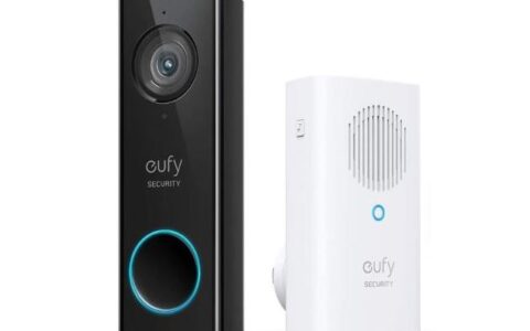历史低价！Eufy Security 2K 全高清无线智能可视门铃特卖+包邮！无需月费