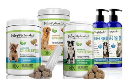 Deley Naturals 狗狗专用野生鱼油/尿路治疗/抗焦虑营养品特卖！