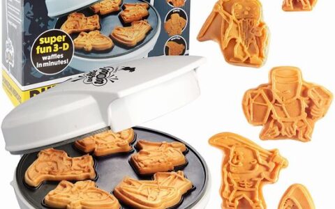CucinaPro 奇幻生物迷你华夫饼机特卖！5种图案，点击coupon再减