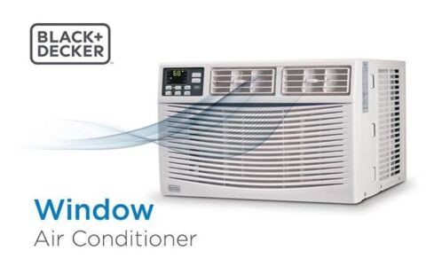 BLACK+DECKER 8000 BTU 窗式空调特卖+包邮！覆盖350平方英尺，能源之星认证