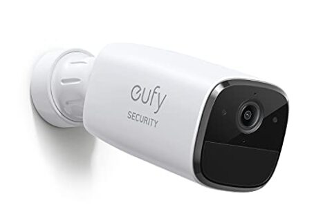 新低！eufy SoloCam E40 室外无线智能安全摄像头特卖+包邮！智能检测、双向音频、2K超高清、90dB警报、IP67防风雨、无月费