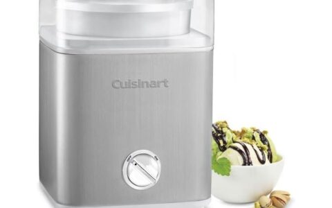 历史最低价！Cuisinart ICE-30WNC 2夸脱不锈钢冰淇淋机特卖+包邮！自制更健康