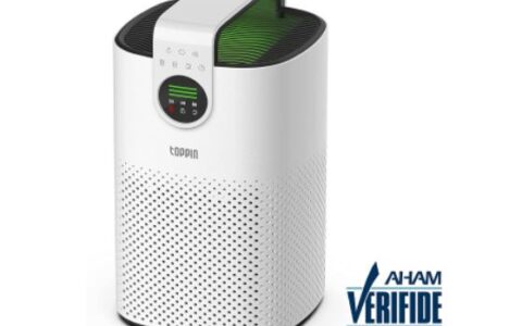 TOPPIN H13 HEPA 空气净化器特卖+包邮！点击coupon再减