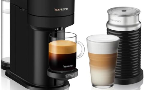 Nespresso 雀巢 Vertuo Next Premium 胶囊咖啡机带奶泡机套装特卖+包邮！送一盒胶囊咖啡
