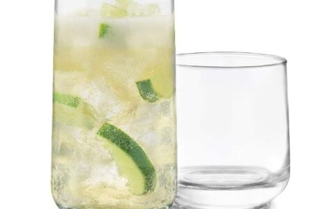 超低价！百年品牌 Libbey 无铅厚底玻璃杯/酒杯/饮料杯 16件套特卖！