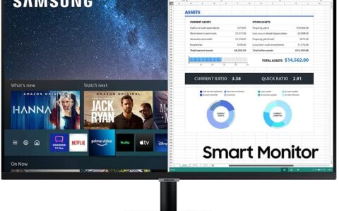 历史最低价！SAMSUNG 三星 2022年新款 M7 32英寸 4K UHD 智能显示器特卖+包邮！带Office 365！