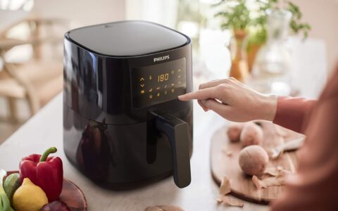 历史低价！会员专享！Philips 飞利浦 Essential HD9252/91  1.8磅/4.1升 空气炸锅特卖+包邮！