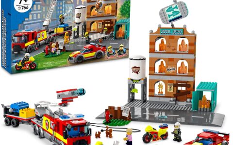 LEGO 乐高 60321 英勇消防队 (766 Pcs)特卖+包邮！