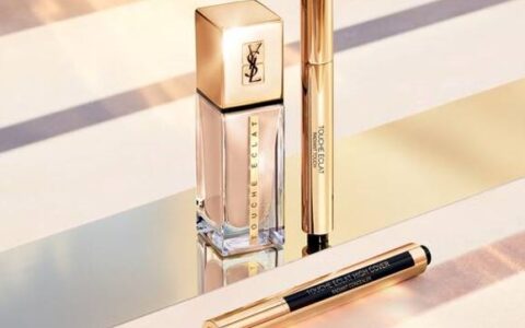 YSL 美妆官网超模粉底/妆前乳/明彩笔 8折特卖+满送豪华3件套！