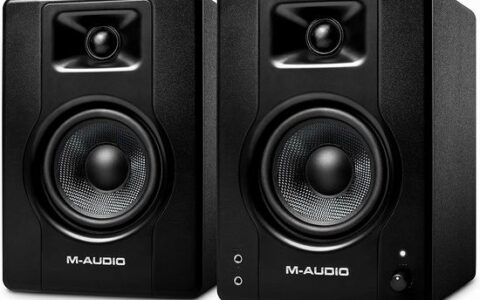 历史低价！美国专业品牌 M-Audio BX4 音乐/游戏/直播等多媒体监听音箱特卖+包邮！