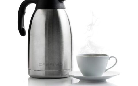 Cresimo 2L 双壁真空不锈钢保温壶特卖+包邮！ 12小时热水，热茶，热咖啡 / 24 小时冰饮