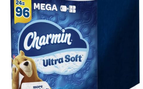 Charmin 超柔大卷超值装卫生纸特卖！24大卷 = 96普通卷，点击coupon再减