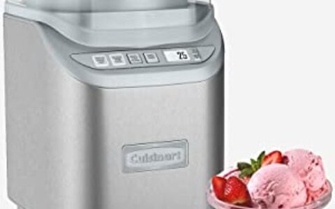 Cuisinart ICE-70 2升不锈钢冰淇淋机特卖+包邮！